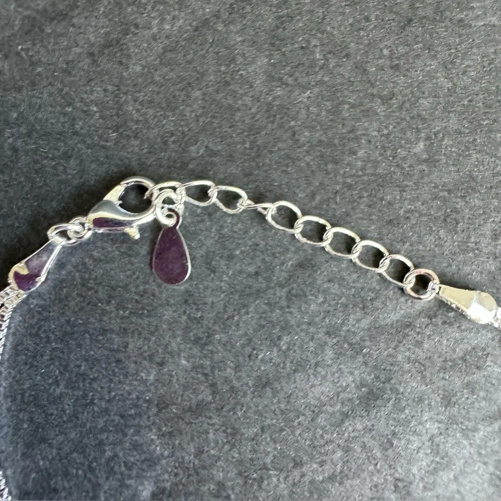 Silver Star Bracelet Celestial Double‎ Chain Dainty Fairycore